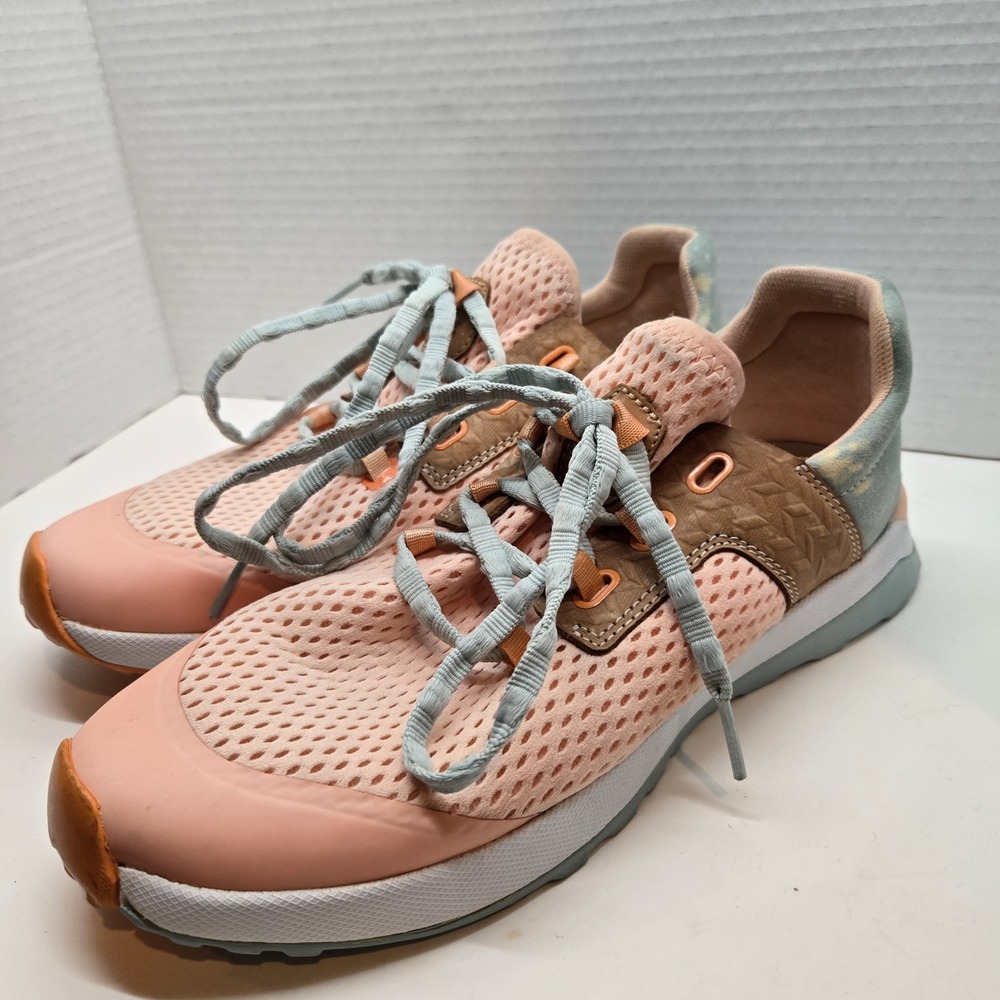 Olukai Wailuku Womens 9.5 Peach Swell‎ Sneaker Shoes 20478-PCAA Excellent HTF - Picture 2 of 10